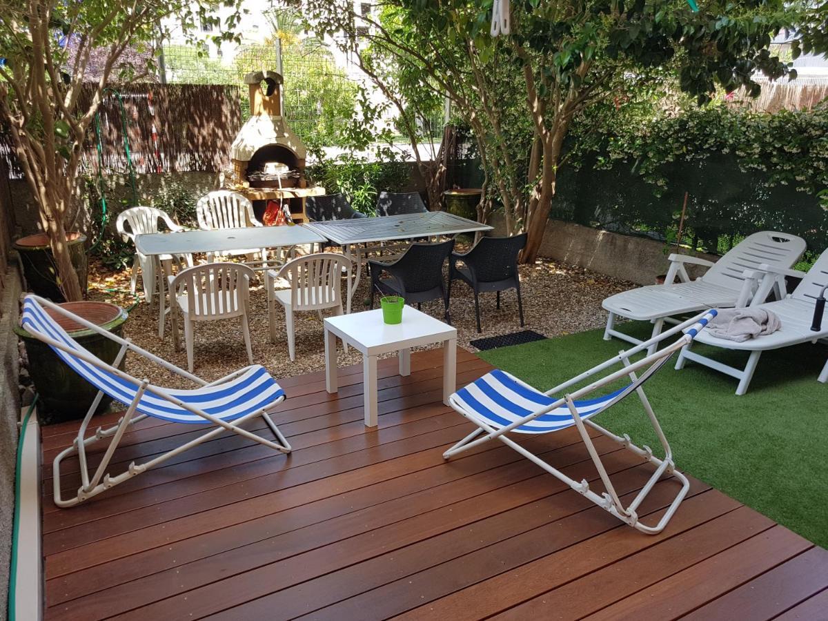 Appartamento + Jardin Au Calme Avec Bbq + Cellier + Garage Sète Esterno foto
