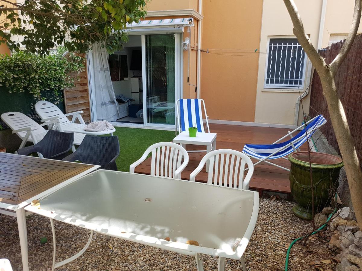 Appartamento + Jardin Au Calme Avec Bbq + Cellier + Garage Sète Esterno foto